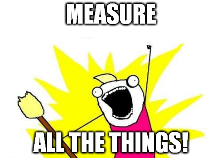 Why You Shouldn't "Measure All The Things"